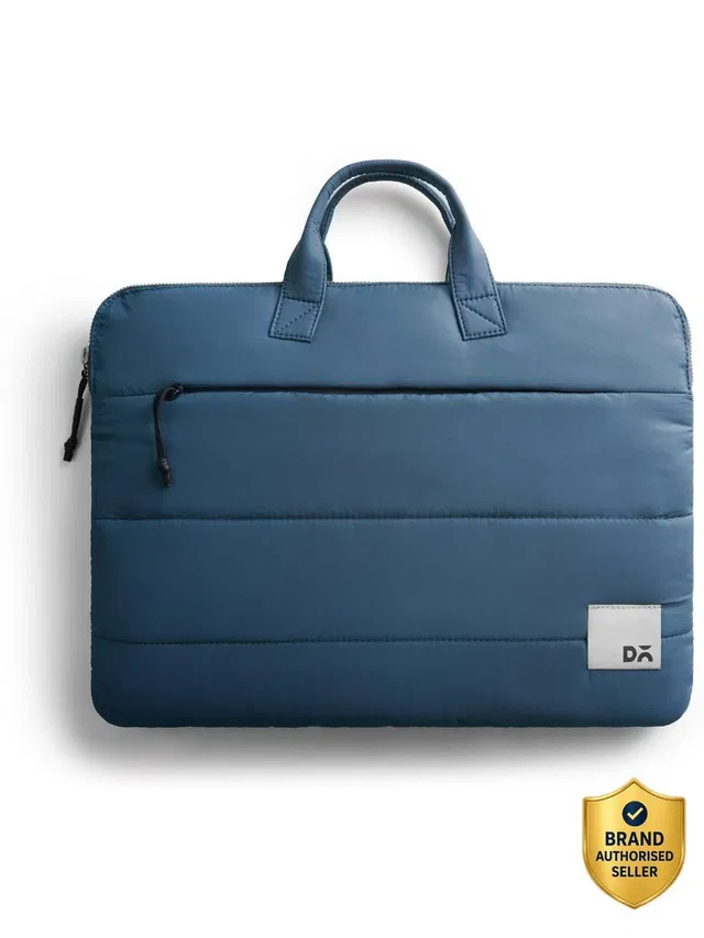DailyObjects Stria Pro Laptop Bag with Handle -Blue Messenger Bag