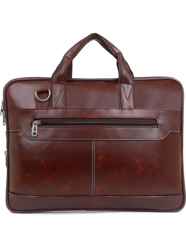 ICHIEF Men Brown Messenger Bag