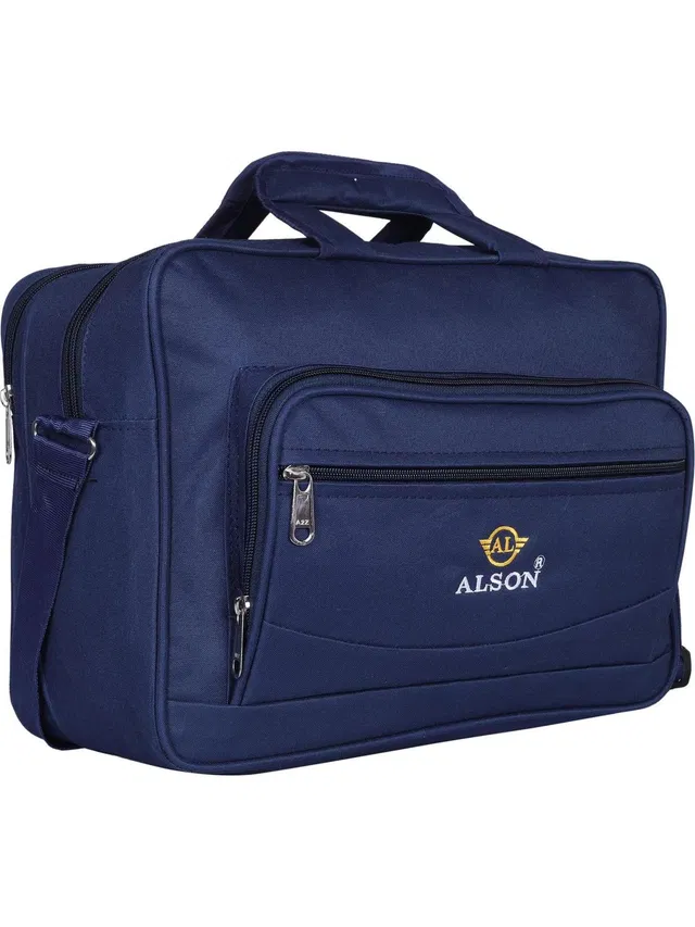 Alson Men & Women Blue Messenger Bag
