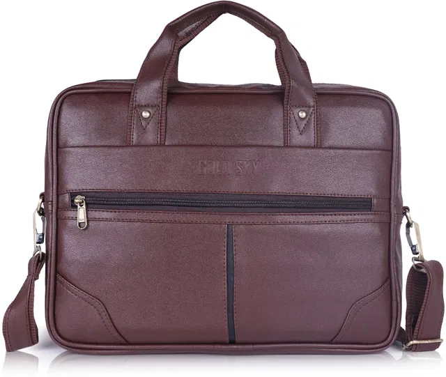 ICHIEF Men Brown Messenger Bag