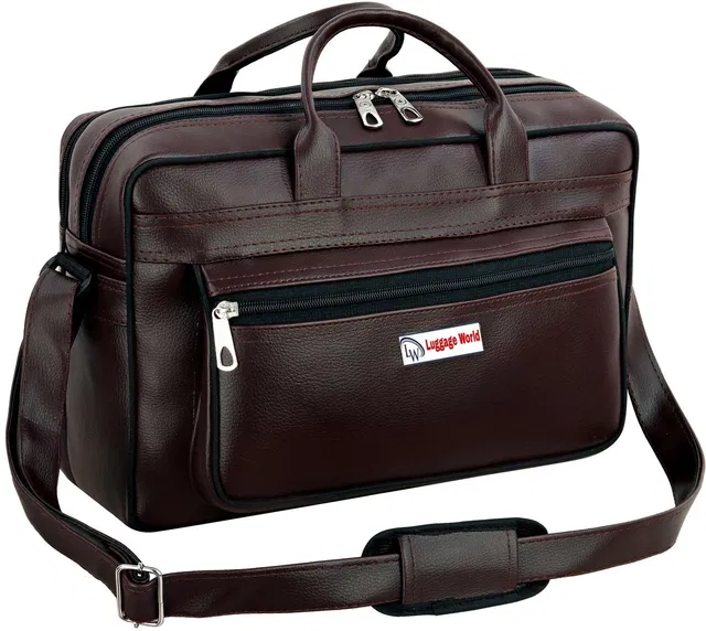 LUGGAGE WORLD Men & Women Brown Messenger Bag