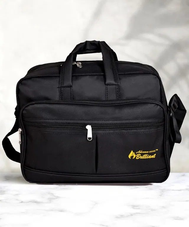 ADVANCE BRILLIANT Men & Women Black Messenger Bag