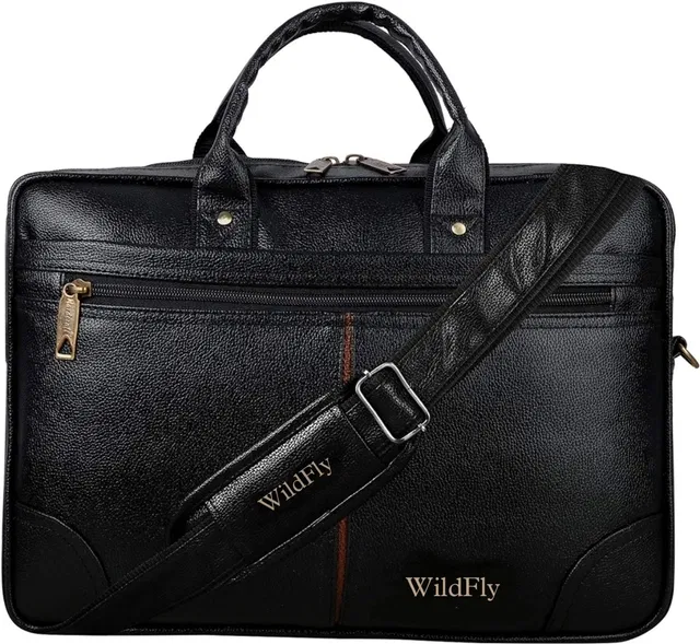 IMPEX 16 Inch Vegan Leather Laptop Messenger bag Waterproof Messenger Bag