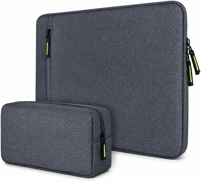 LIFINI Laptop Bag Sleeve For 13.5 - 14 Inch Laptop Case Cover Pro With Charger Pouch Waterproof Laptop Sleeve/Cover