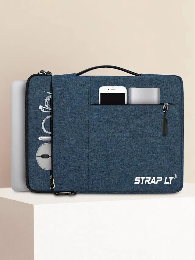Straplt 15.6 Inch Fully Protective Laptop Sleeve Case Cover For All Laptop Waterproof Waterproof Laptop Sleeve/Cover