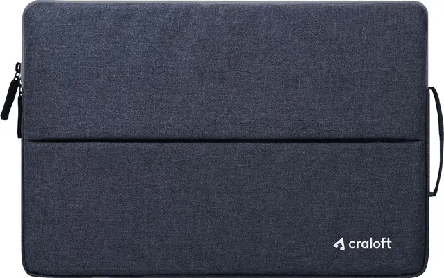 CRALOFT Macbook Bag Case With Side Handle For Men And Women Office and Travel Laptop Sleeve/Cover
