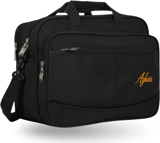 AZHIIA TRADERS Handle Document Bag Briefcase For Men File Tote Bag and laptop bag Waterproof Laptop Sleeve/Cover