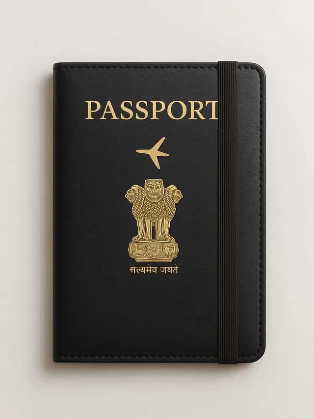 DESKDOCK Travel Mate Multi-Pocket Passport Holder with Card & SIM Slots