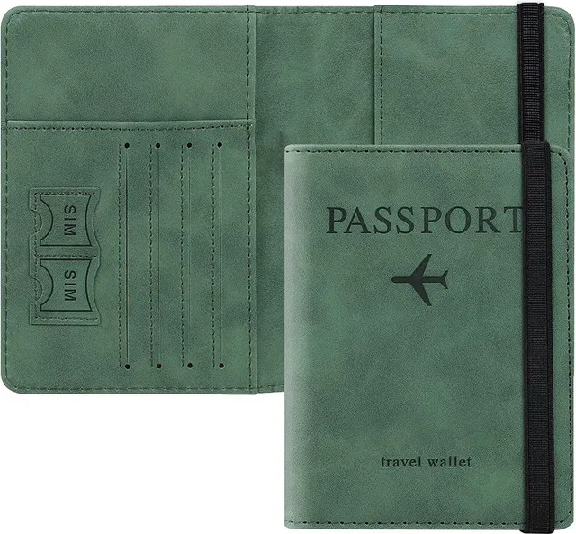 OXXIHOME Passport Holder Cover Travel Wallet Organiser, Passport Case