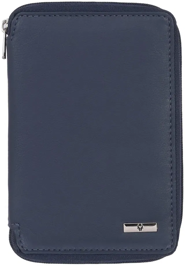 WILDHORN Leather Passport Holder Cover Case RFID Blocking Travel Wallet