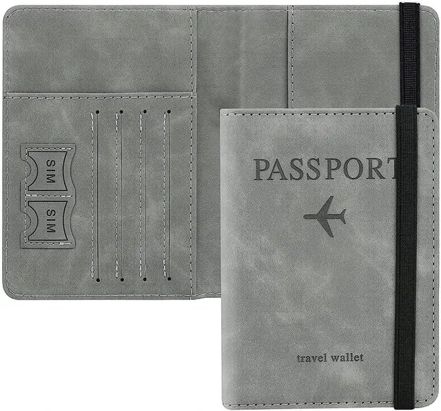 CITYCART Passport Holder Cover Travel Wallet Organiser, (Multicolor)