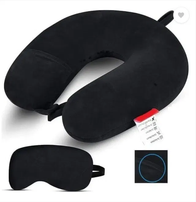 tyagicollection U Shape travelling headrest, with mask Neck Pillow Neck Pillow & Eye Shade