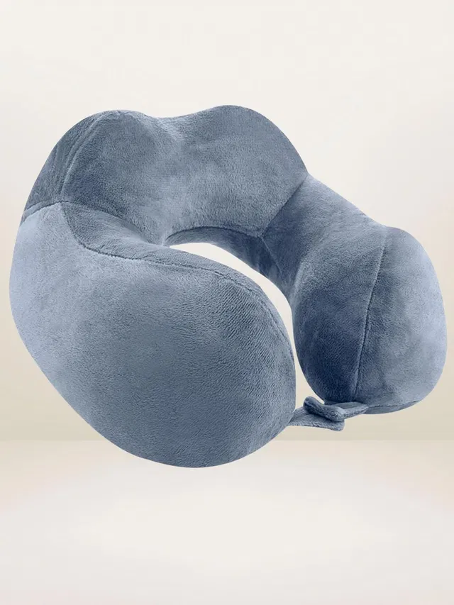 GENORY Neck Pillow for Travel Flight/Car Neck Support Travel Pillow for unisex-DGrey Neck Pillow