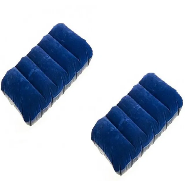 DEAGAN Polyester Fibre Travel Pillow Pack of 2 Polka