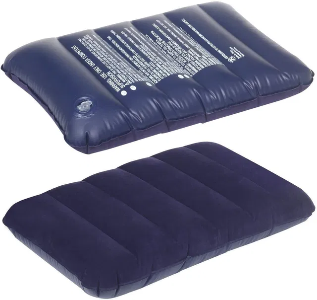 Synlark Air Travel Pillow Pack of 1 Stripes Inflatable Pillow