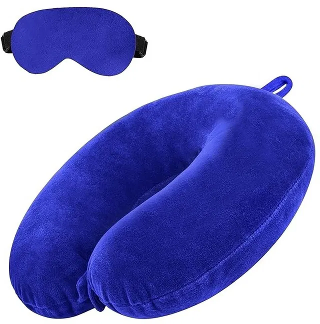 J S R Polyester Fibre Travel Pillow Pack of 1 Abstract Fashion