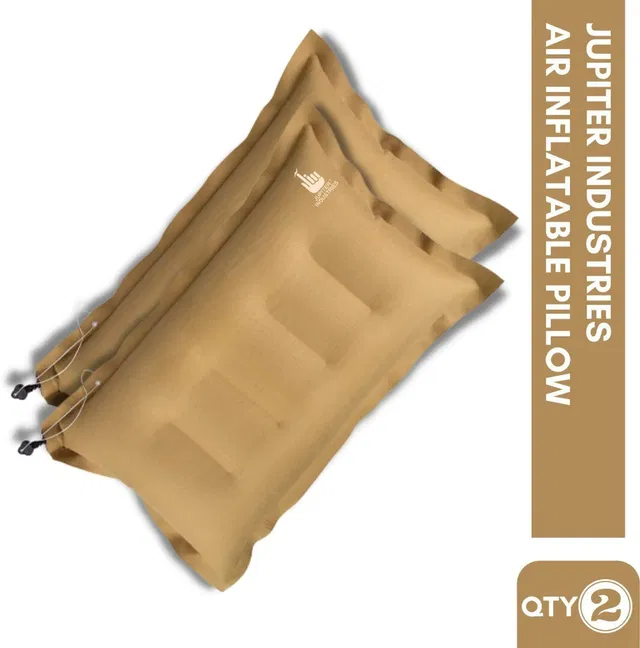 Femey Air Travel Pillow Pack of 2 Solid