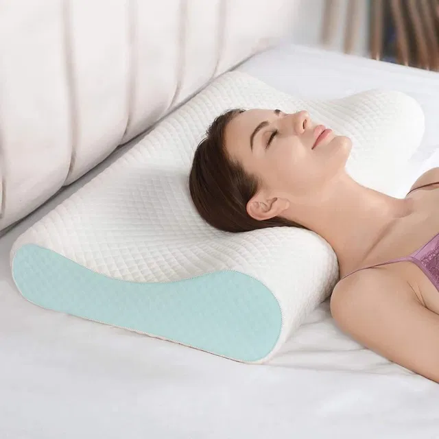 Flipkart SmartBuy Memory Foam Sleeping Pillow Pack of 1 Solid ORTHOPEDIC