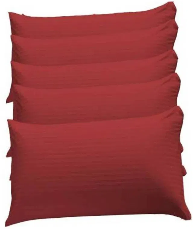 Swikon star Microfibre Sleeping Pillow Pack of 5 Solid
