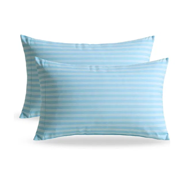 YandAM Microfibre Sleeping Pillow Pack of 2 Stripes YandAM