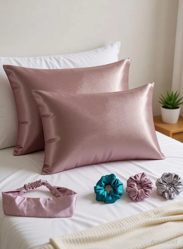 ARMOXA Satin Cushions & Pillows Cover