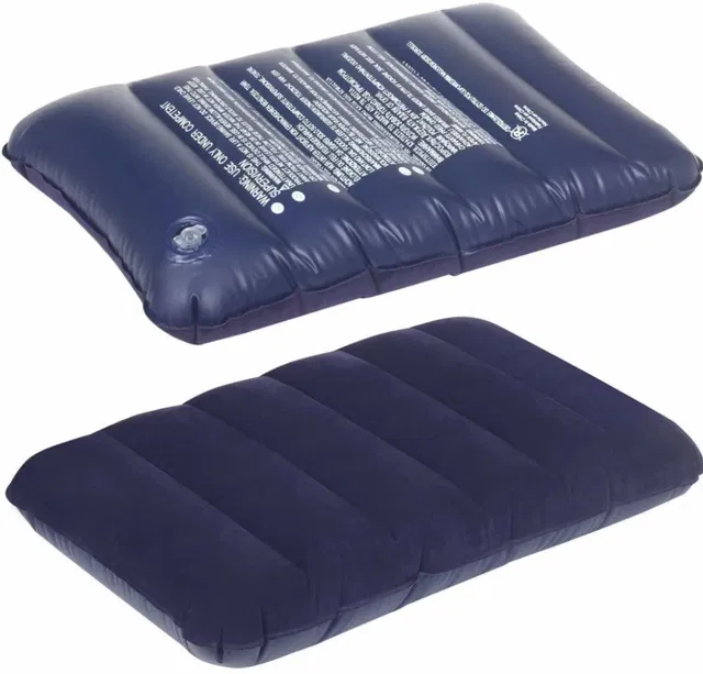 JD SAELS Air Travel Pillow Pack of 2 Solid