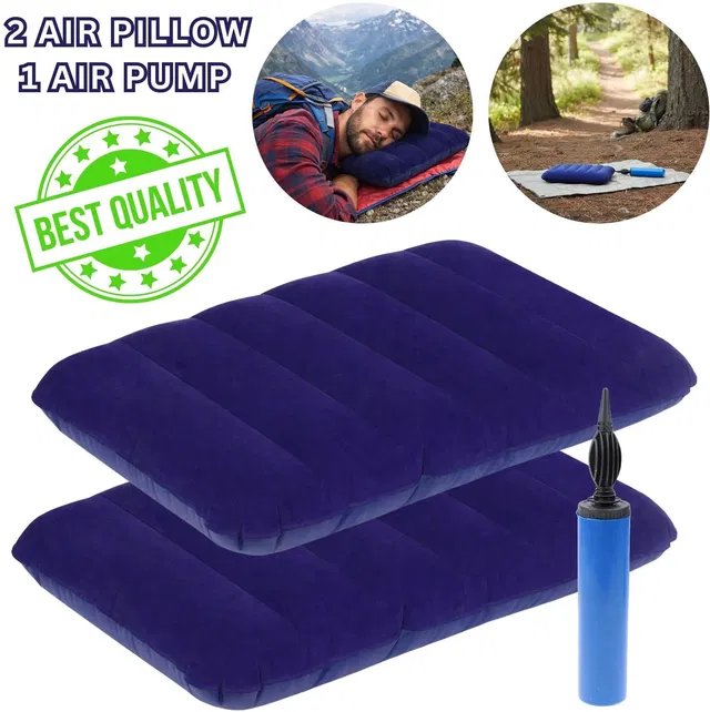 Truveli Air Travel Pillow Pack of 3 Solid Travelling