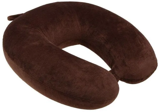 J S R Polyester Fibre Travel Pillow Pack of 1 Abstract Fashion
