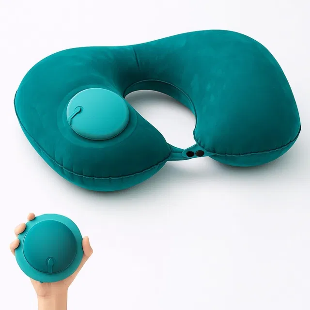 ROTATE Air Travel Pillow Pack of 1 Solid