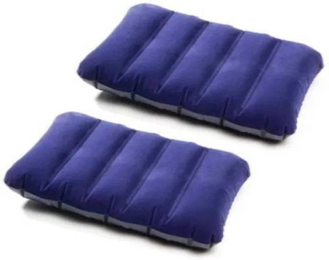YOUNG STAR Air Travel Pillow Pack of 2 Solid
