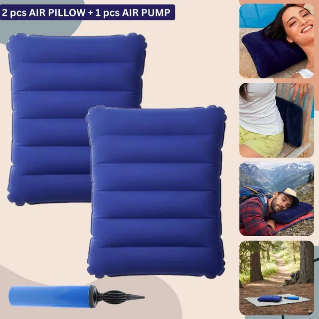 Truveli Air Travel Pillow Pack of 3 Solid Travelling
