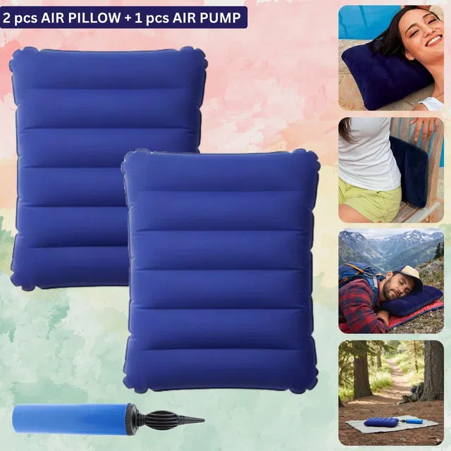 Truveli Air Travel Pillow Pack of 3 Solid Travelling