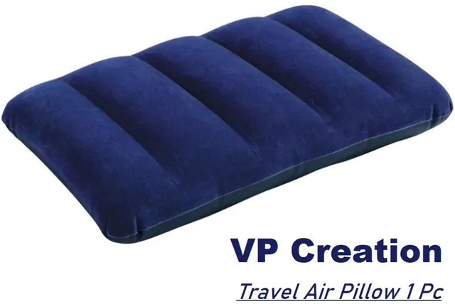 VP Creation Air Travel Pillow Pack of 1 Solid