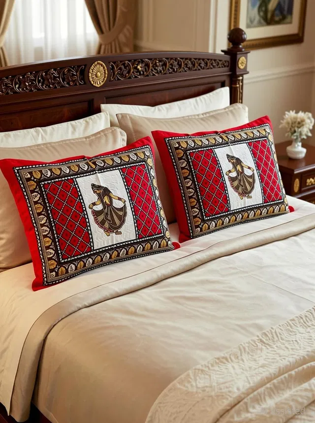 SARVOCH Cotton Pillows Cover