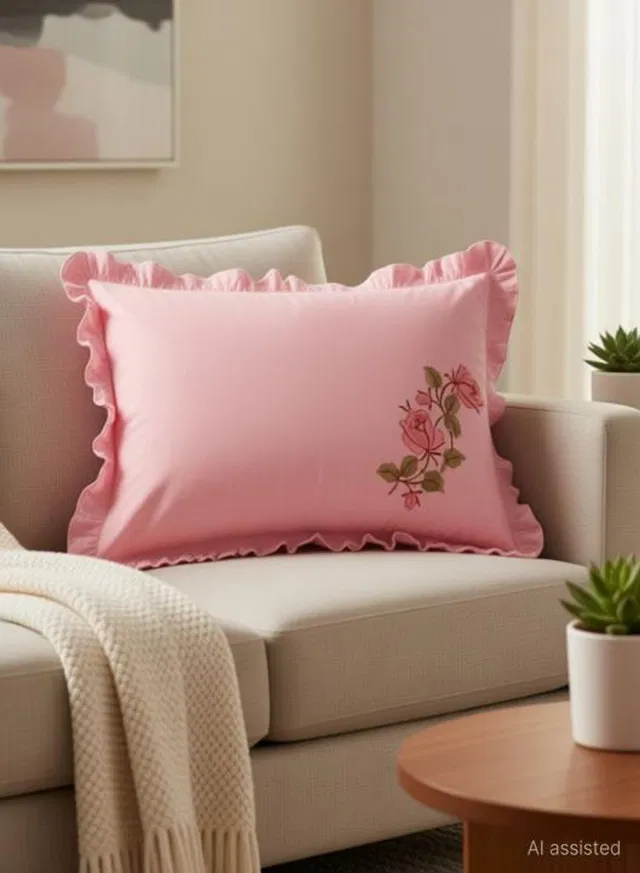 Planet Home Cotton Pillows Cover