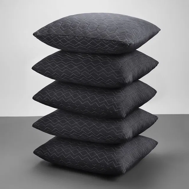 LA VERNE Microfibre Cushion Pack of 5 Geometric LUXURY