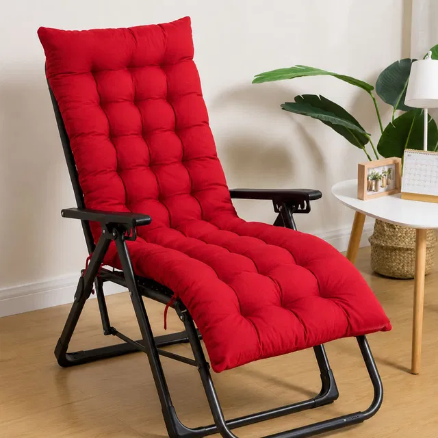 JAYAMBY Microfibre Chair Pad Pack of 1 Solid