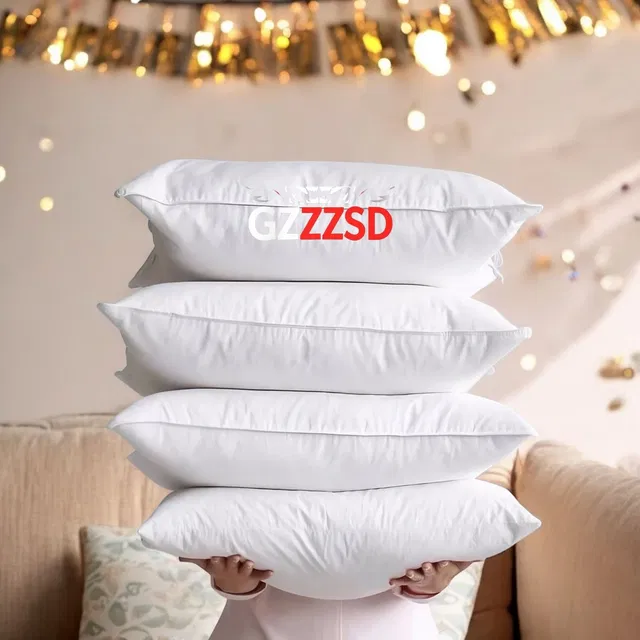 Cozy Palace Microfibre Sleeping Pillow Pack of 4 Solid