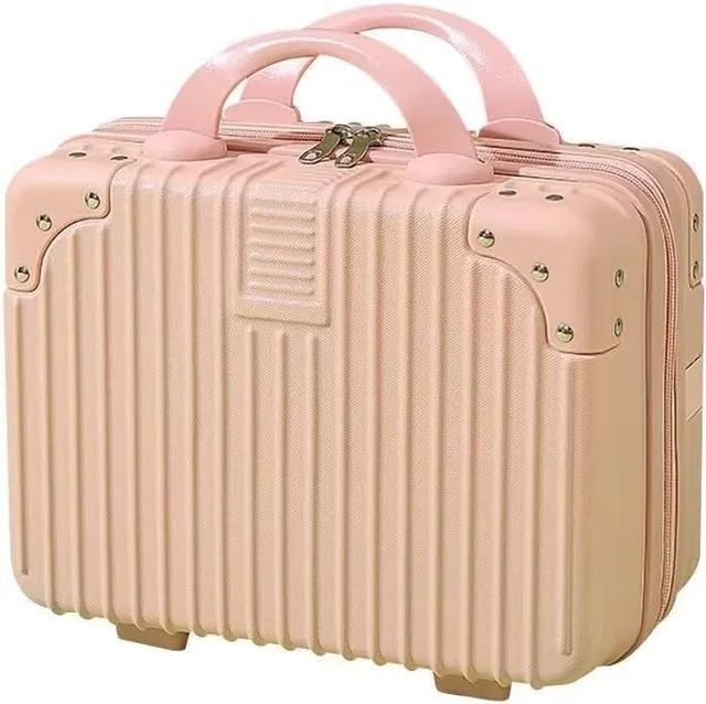 JUREVIA Portable Makeup Travel Case Hand Luggage, Suitcase Elastic Travel Travel Toiletry Kit