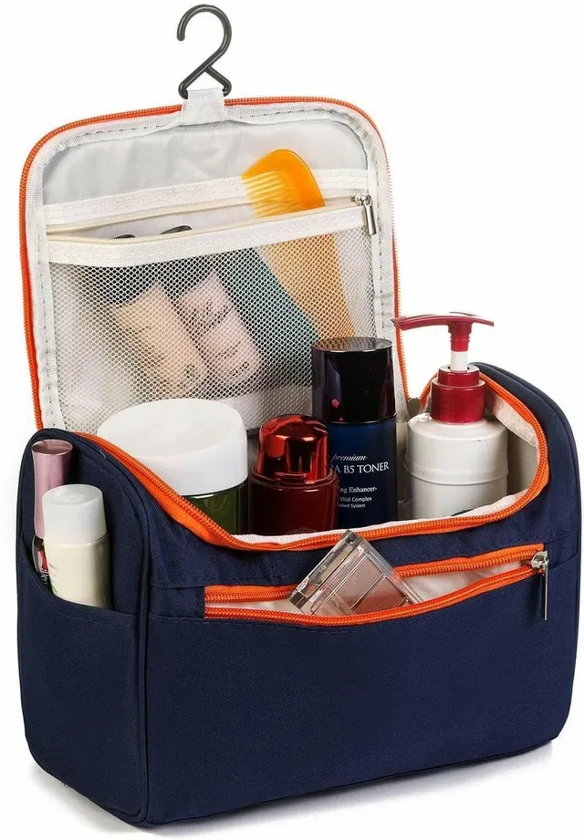 Mirramor Hanging Travel Toiletry Bag, Waterproof Dopp Kit for Shaving Makeup Accessories Travel Toiletry Kit