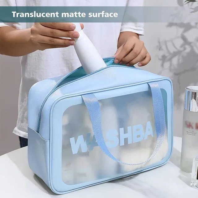 NOBLEUX Waterproof Wash Bag | Travel Toiletry & Cosmetic Storage Pouch Travel Toiletry Kit