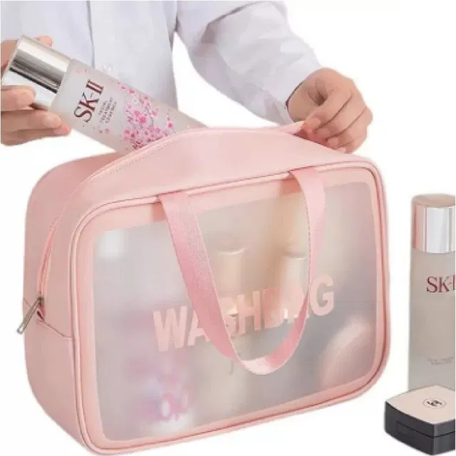 Airovia Toiletry Bag, Wash Make Up Bag PVC Waterproof Travel Toiletry Kit