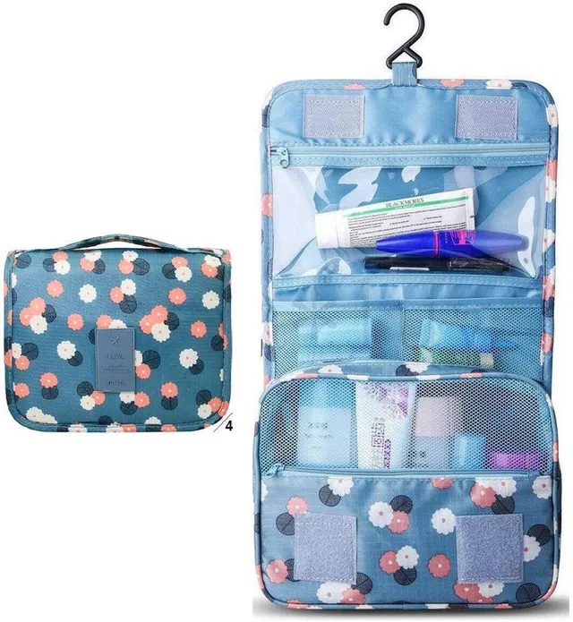 ALMURAT Travel Hanging Toiletry Bag Cosmetic Bag Makeup Organizers Travel Toiletry Kit