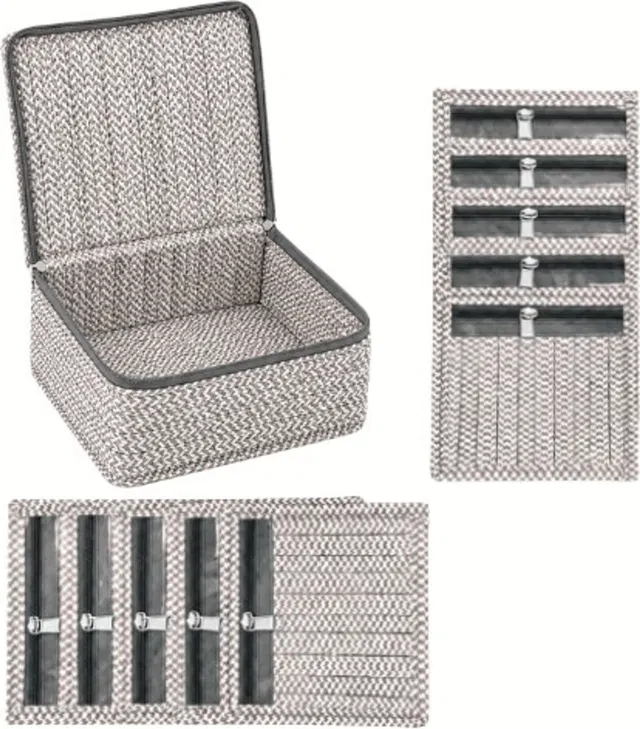 STORAZE Premium Jewellery & Makeup Storage Box Jewellery Pouches Vanity Box