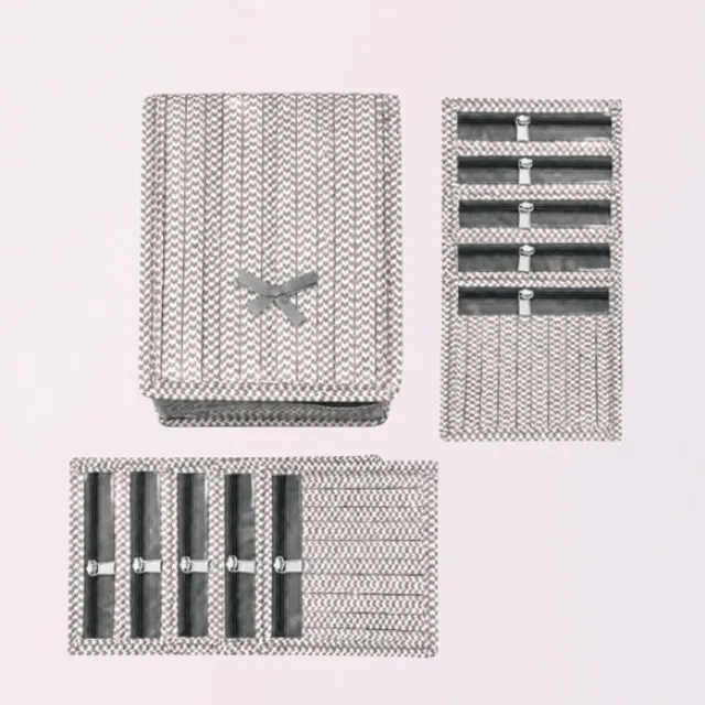 storvora Multipurpose Vanity Organizer Box with 10 Utility Pouches JEWELLERY POUCH Vanity Box