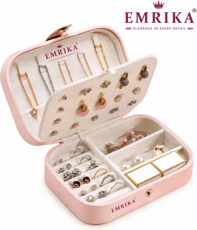 EMRIKA Jewellery Organizer Box MULTICOLOUR BIG JEWELLERY Vanity Box