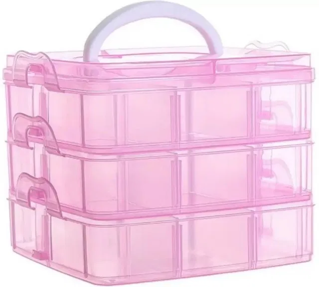SAI CREATIONE Jewelry Organizer Desktop Storage Box Jewellery Organizer Vanity Box