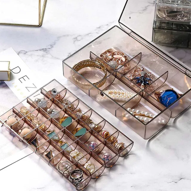 BRANZY Jewelry Box, Travel Portable Jewelry Case Jewellery Box or Organizer Vanity Box NA Vanity Box