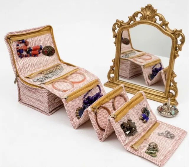 STORAZE Premium Jewellery & Makeup Storage Box Jewellery Storage Makeup Pouches Vanity Box