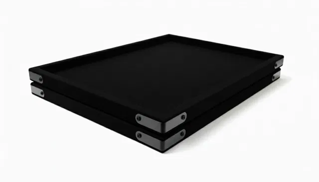 SENTONI Premium Velvet Jewellery Display & Beading Tray 15 x 12 Inch | Set of 2 | Display Tray Vanity Box